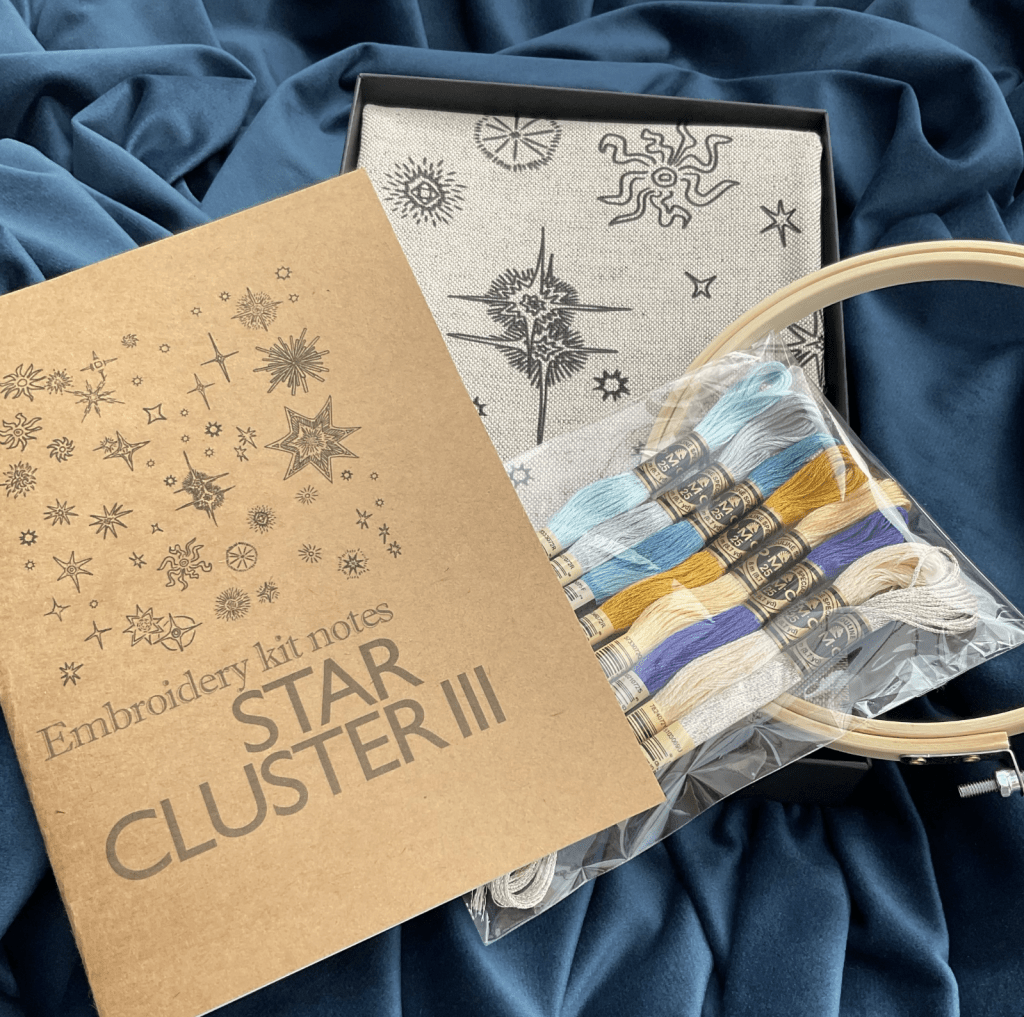 Choose from a range of kits at the Embroidery Workshop